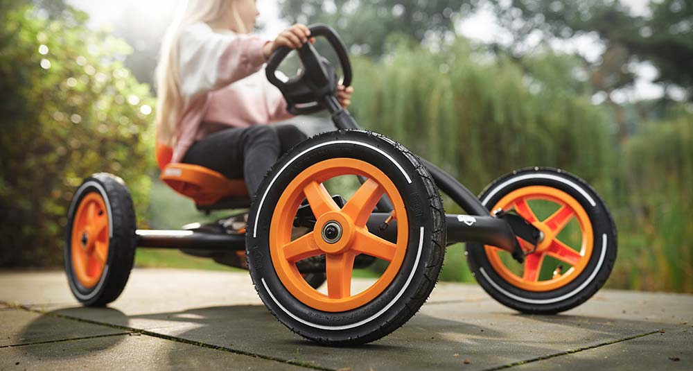 Gokart na pedały buddy pro bfr 3-8 lat do 50 kg