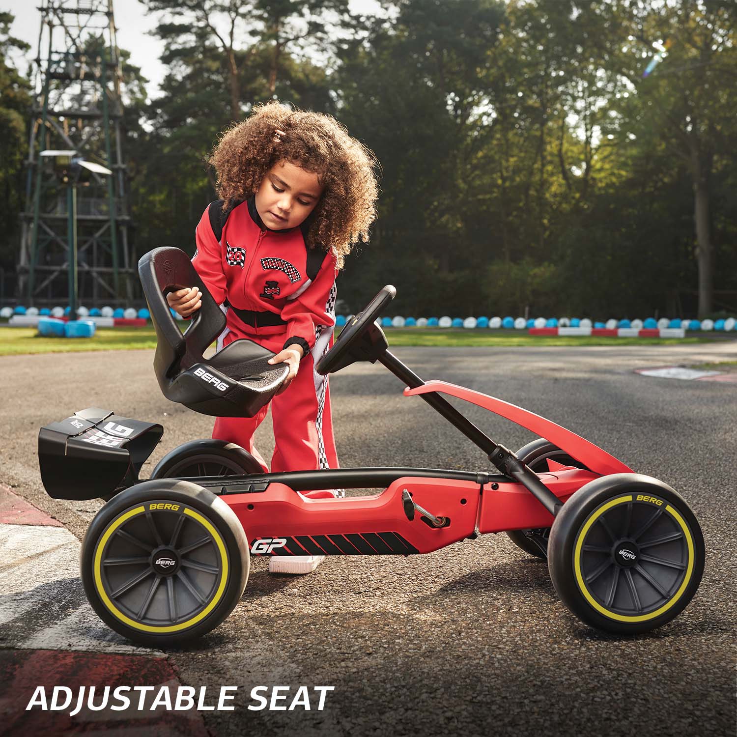Gokart na pedały reppy gp ciche koła 2,5 - 6 lat do 40 kg