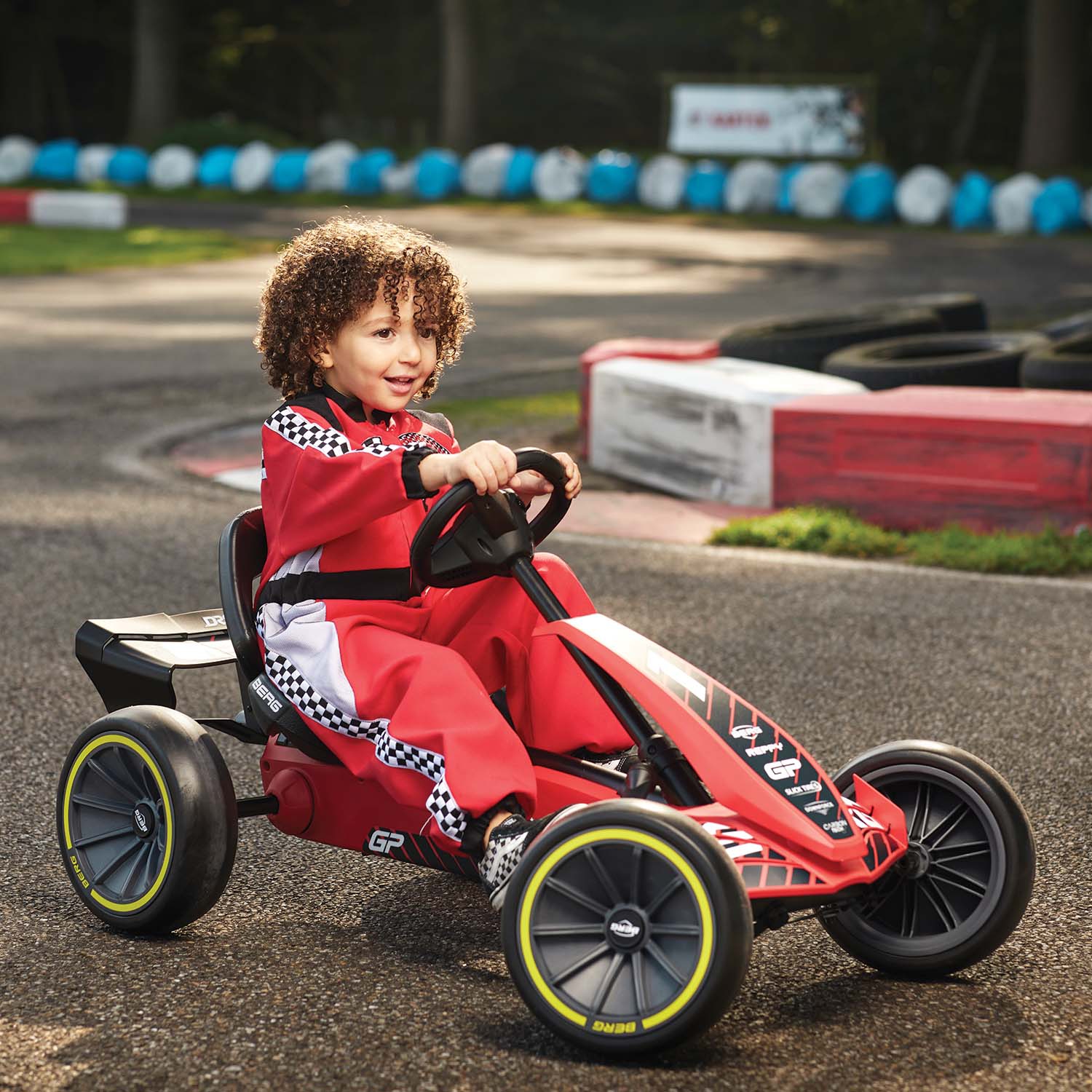 Gokart na pedały reppy gp ciche koła 2,5 - 6 lat do 40 kg