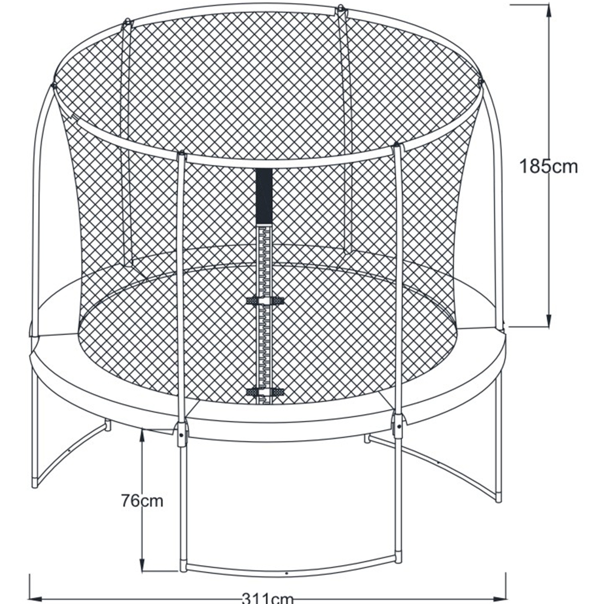 Trampolina bostonn 305 cm + siatka