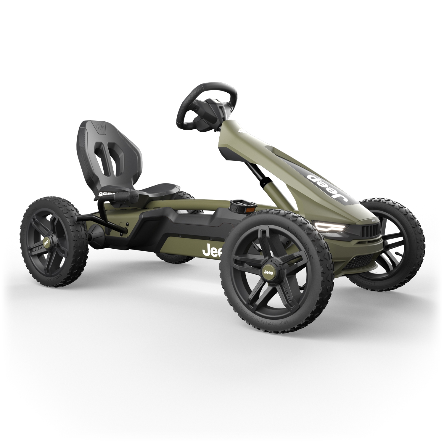 Gokart na pedały rally jeep® cherokee bfr 4-12 lat do 60 kg