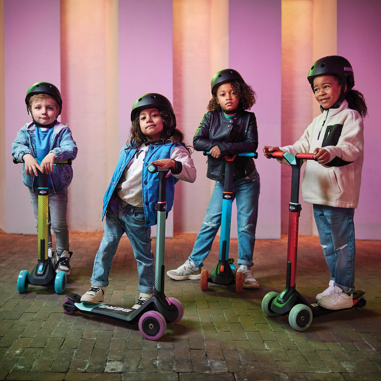 Children's three-wheel scooter nexo 2+