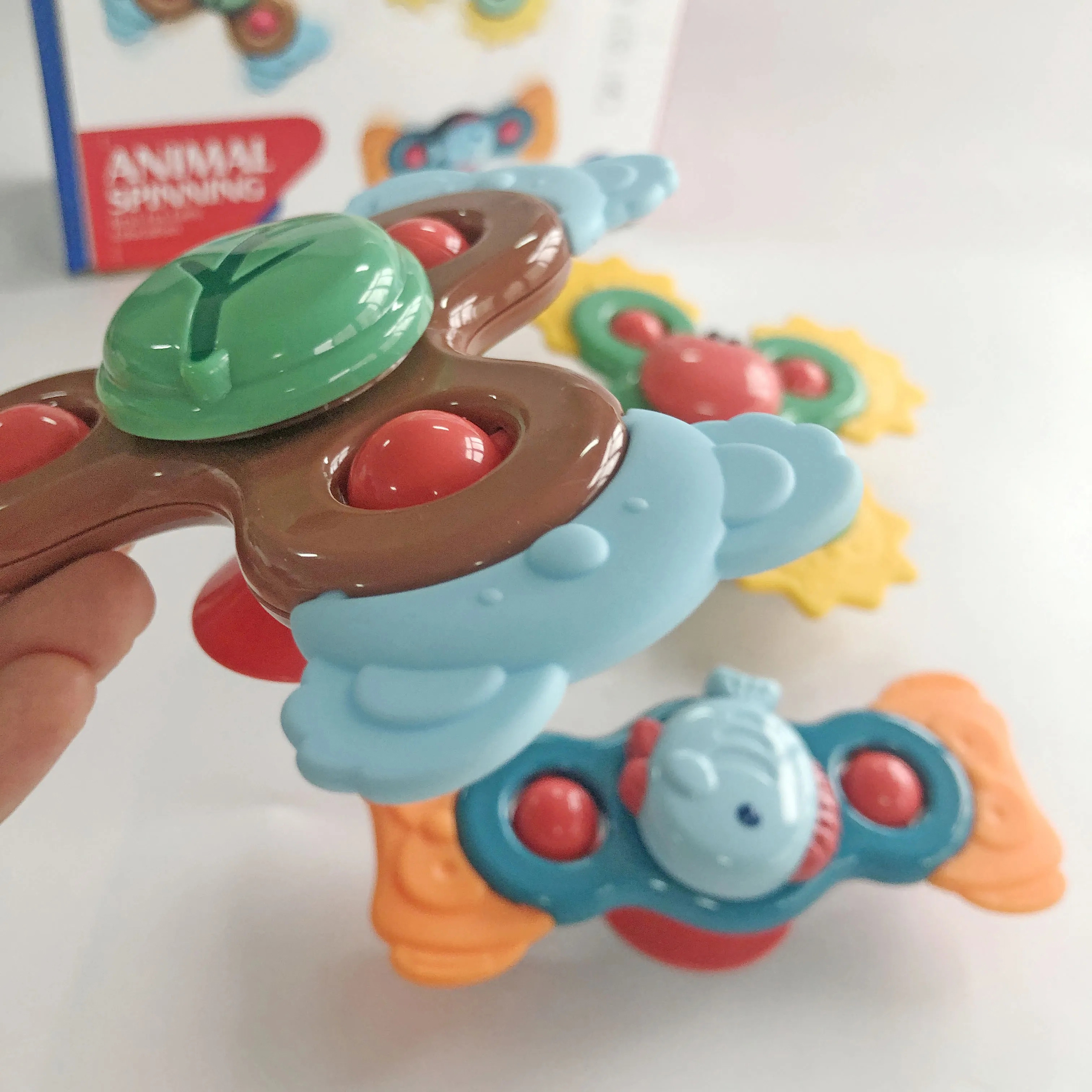 Spiner zabawka sensoryczna edukacyjna 3w1 kolorowe