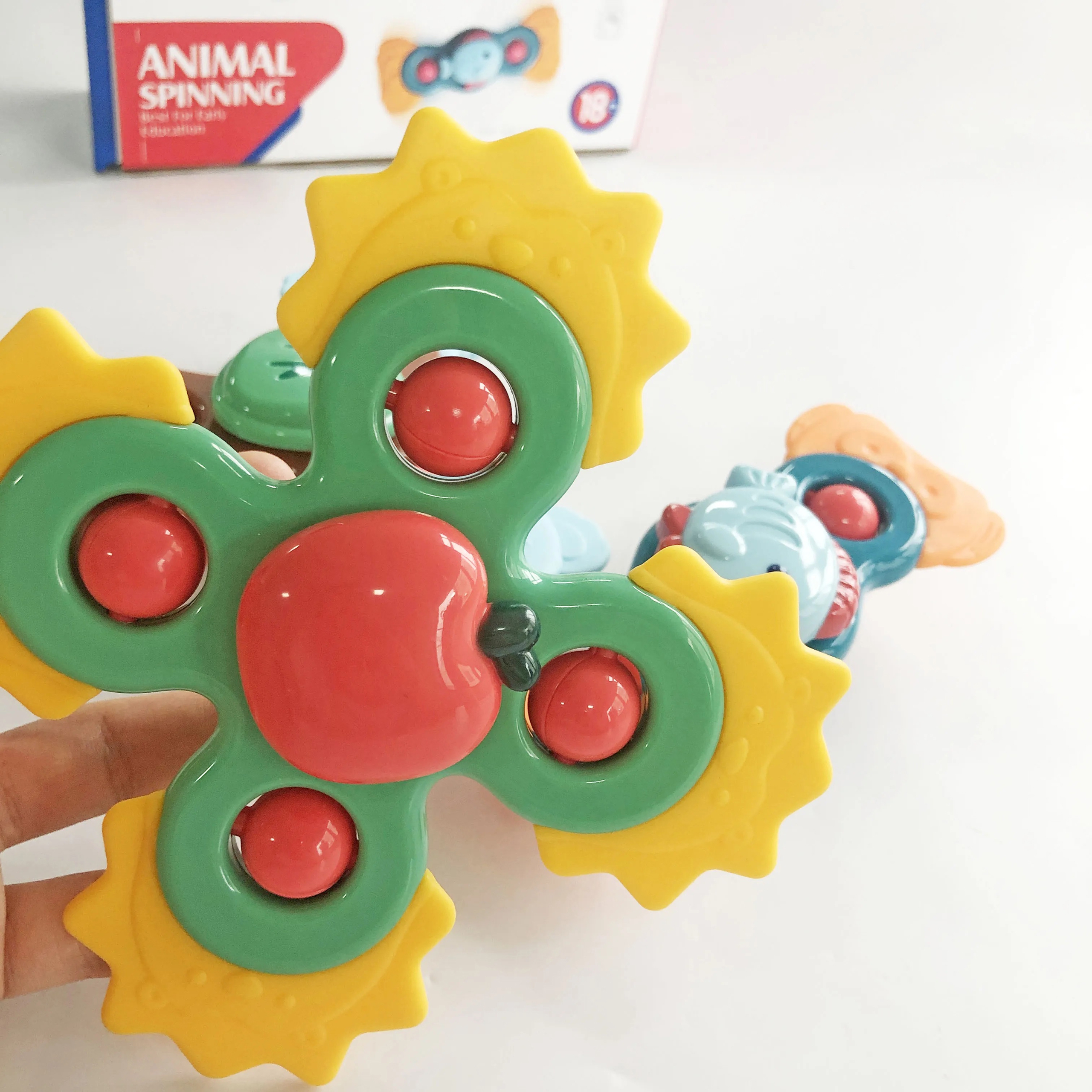 Spiner zabawka sensoryczna edukacyjna 3w1 kolorowe