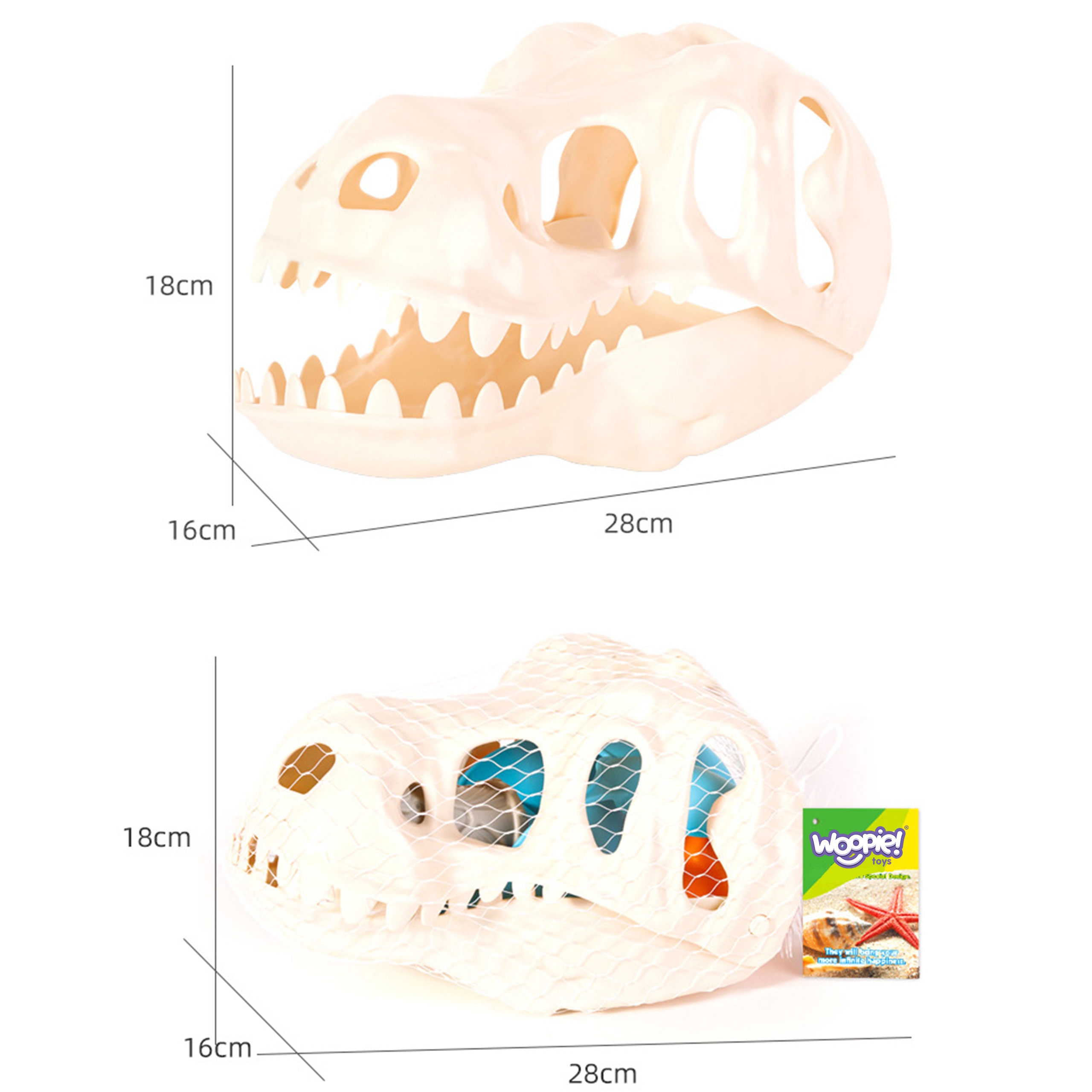 Zestaw do piasku dinozaury wykopalisko 9 el.