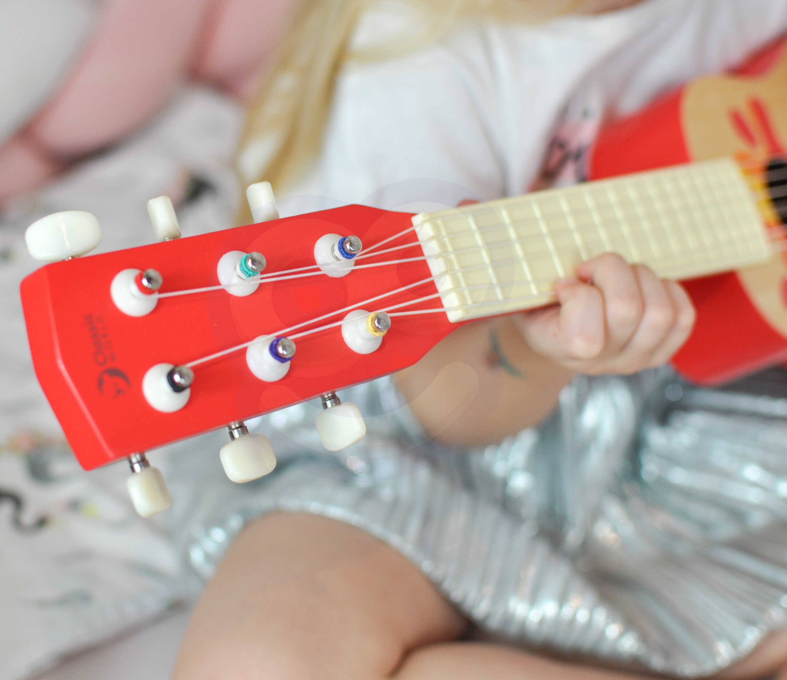 Drewniana gitara dla dzieci akustyczna