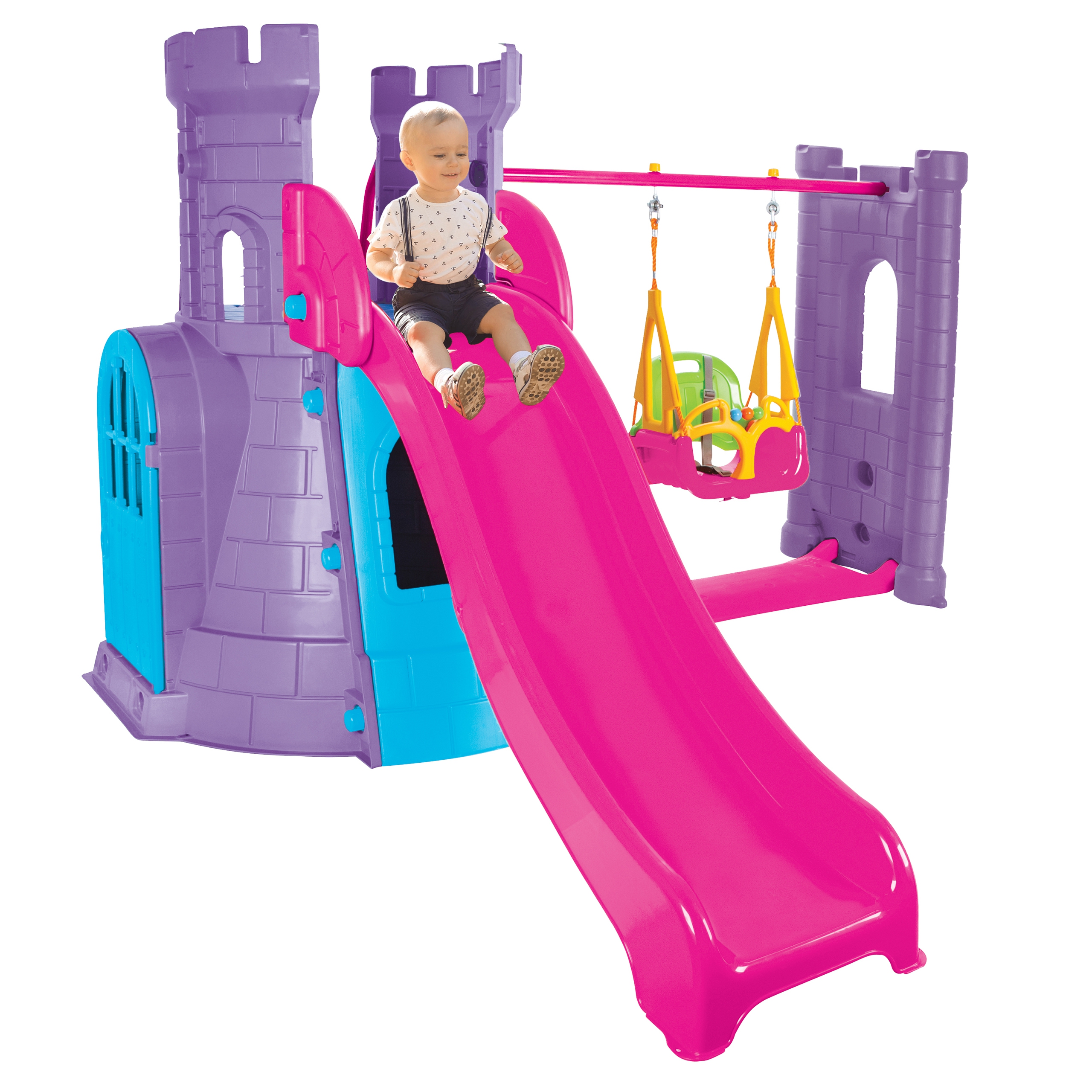 🏰 Magiczny Zamek Do Zabawy 3w1