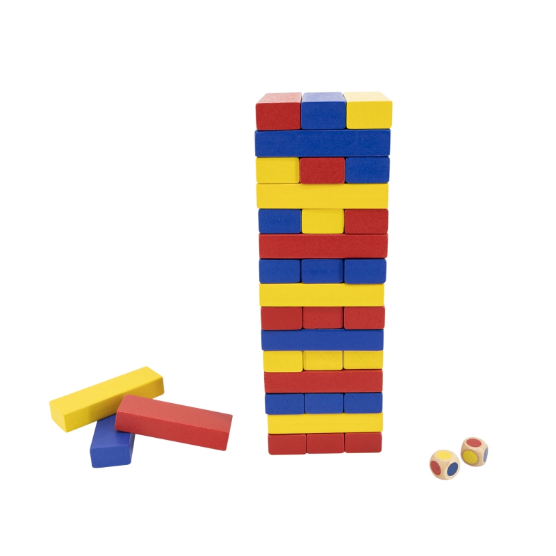 Drewniana gra Jenga Viga Toys