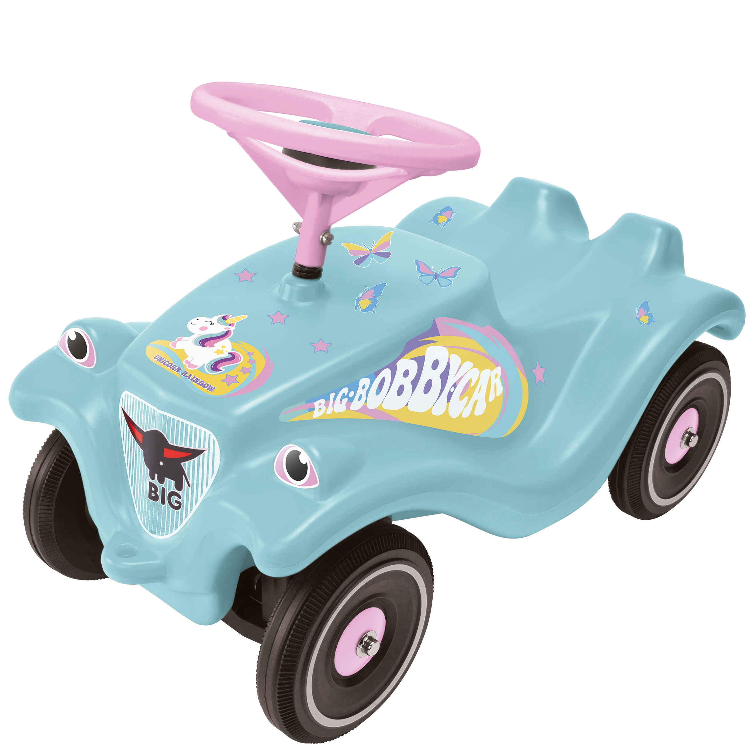 Jeździk bobby car classic z klaksonem jednorożec