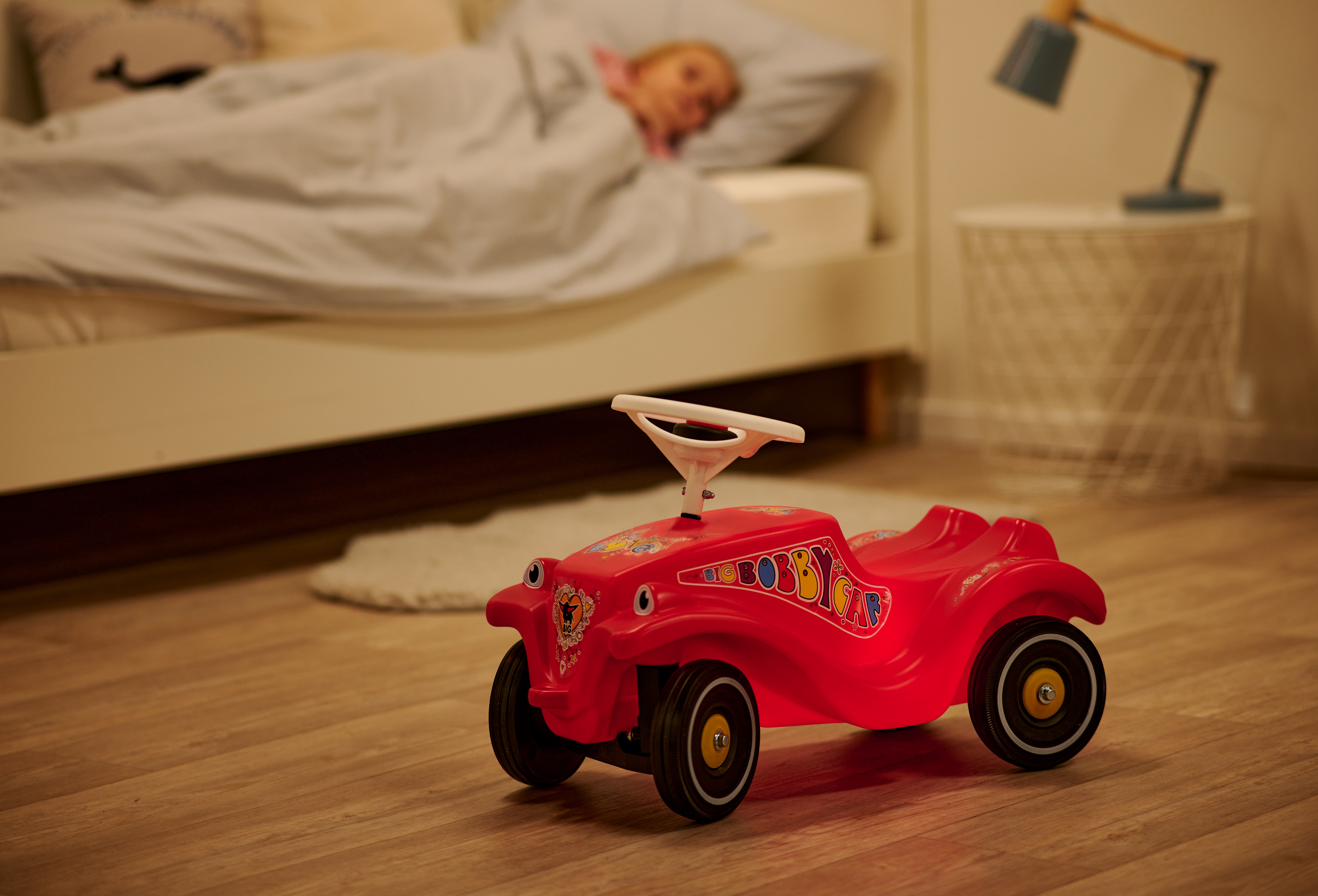 Jeździk bobby car classic z klaksonem świecący