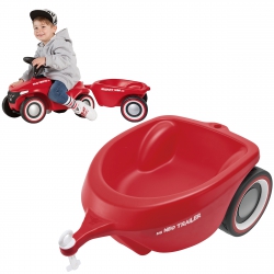 BIG Przyczepka do jeździka New Bobby Car czerwona