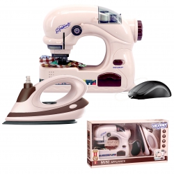 WOOPIE 2-in-1 Small Appliances Sewing Machine with Iron and Spray Gun