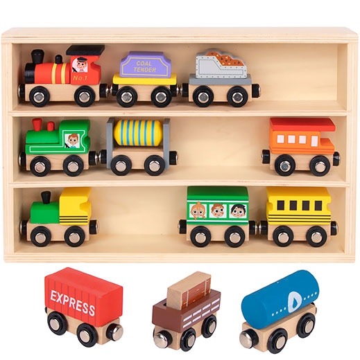 🚂 Magnetyczna przygoda z drewnianymi pociągami