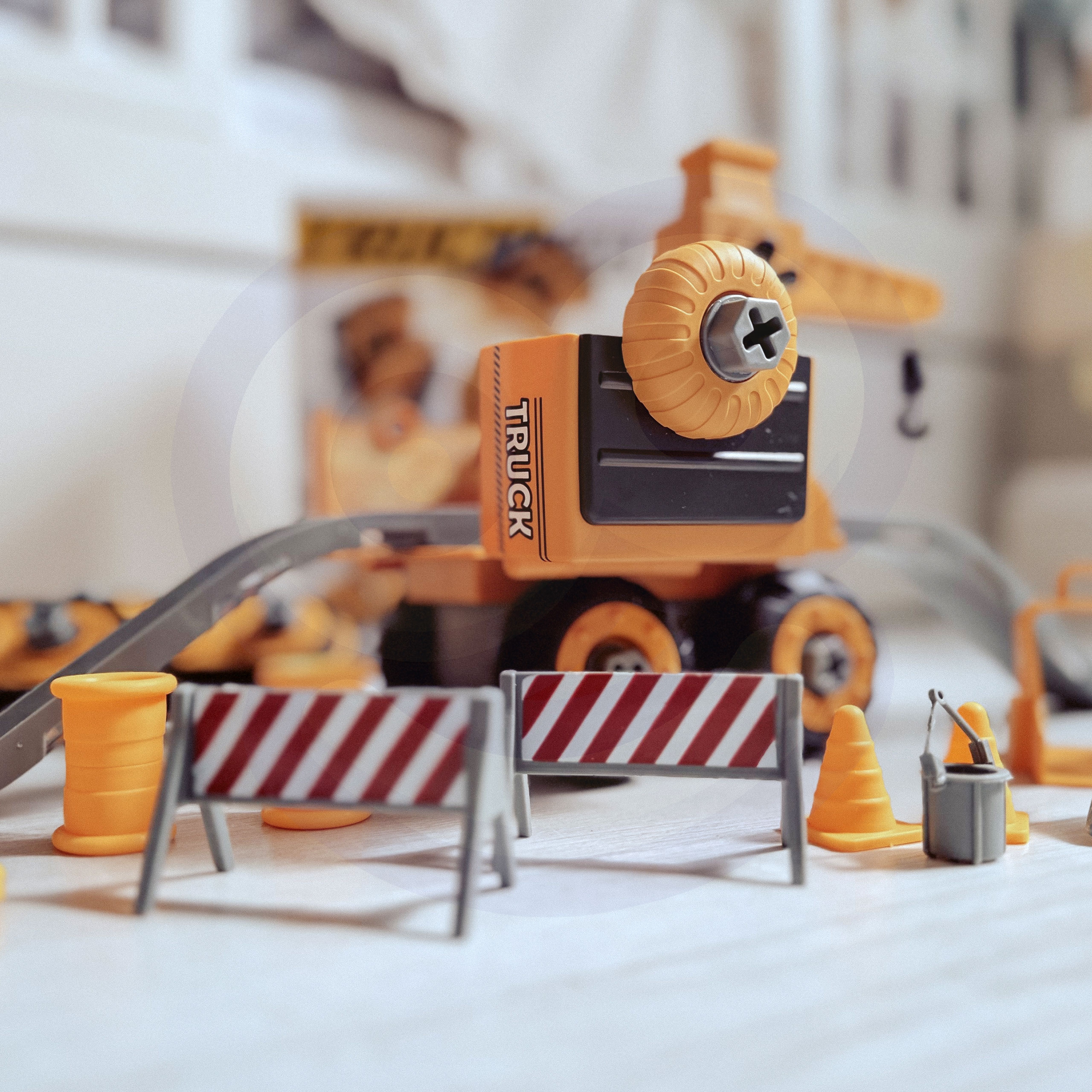 Mega plac budowy 5w1 zestaw xxl do skręcania diy