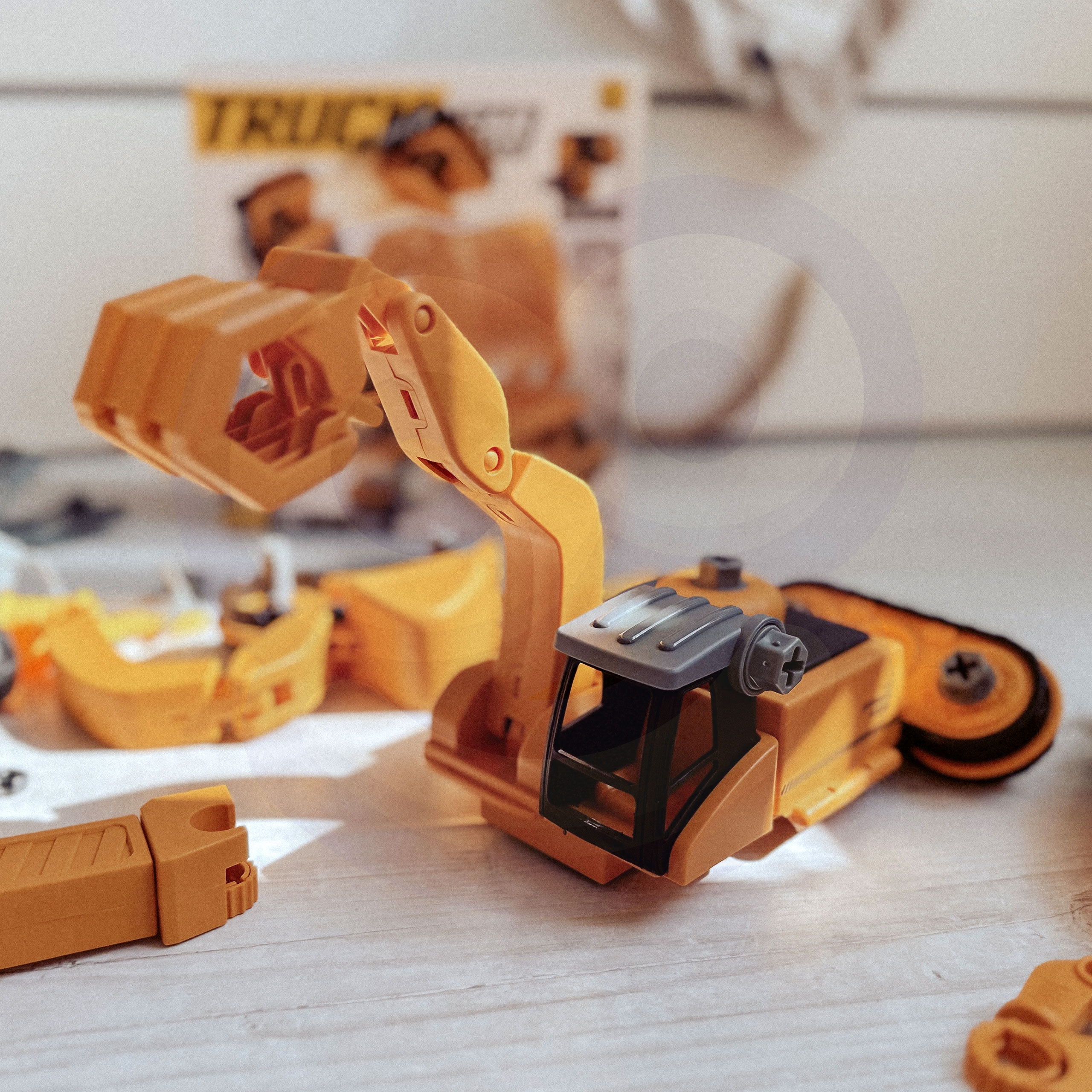 Mega plac budowy 5w1 zestaw xxl do skręcania diy