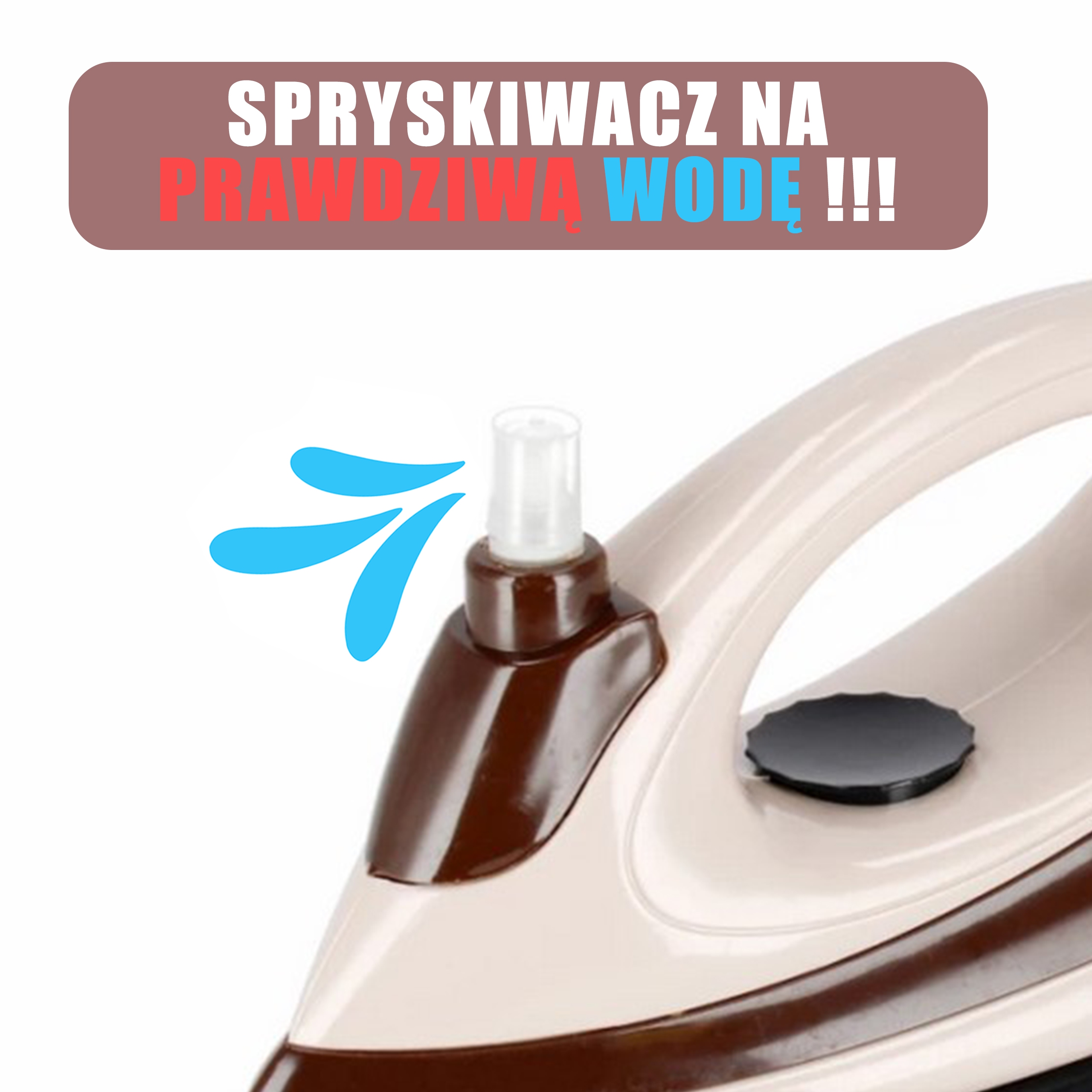 WOOPIE Zestaw do Prasowania 2w1 Deska Żelazko ze Spryskiwaczem 7 el.