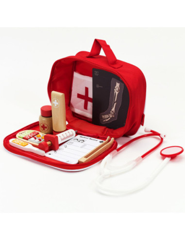 Drewniany Zestaw  Małego doktora Classic World