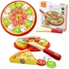Viga Toys Wooden Cutting Pizza with Ingredients