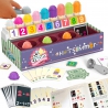 WOOPIE Ice Cream Shop XXL Shop Small Seller Set + Learning to Count 87 psc.