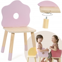 CLASSIC WORLD Pastel Grace Chair for Kids 3+ (Flower)