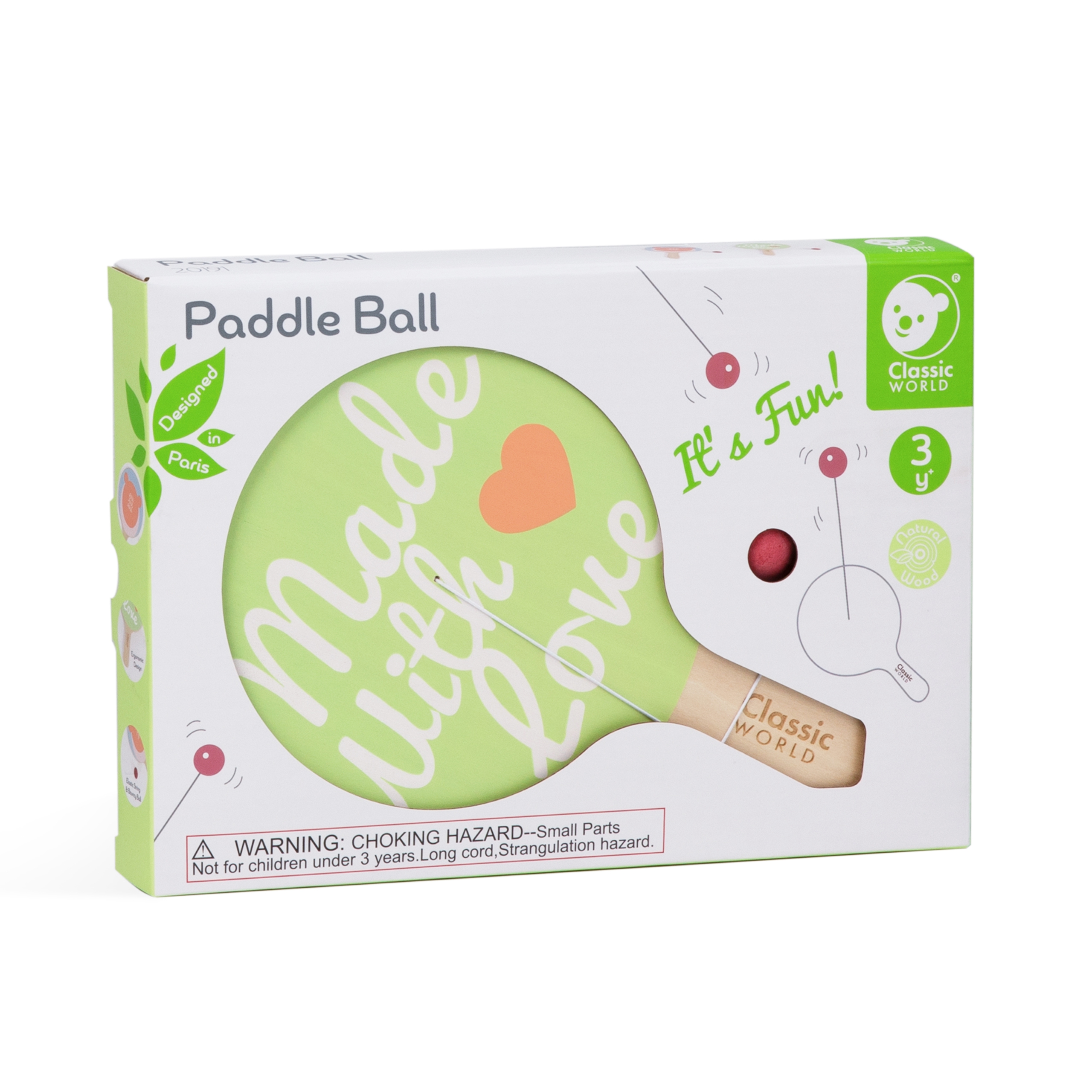 Gra zręcznościowa paddle ball 3+