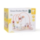 CLASSIC WORLD Edukacyjny Labirynt Przeplatanka Grace Garden Beads 18m+ FSC