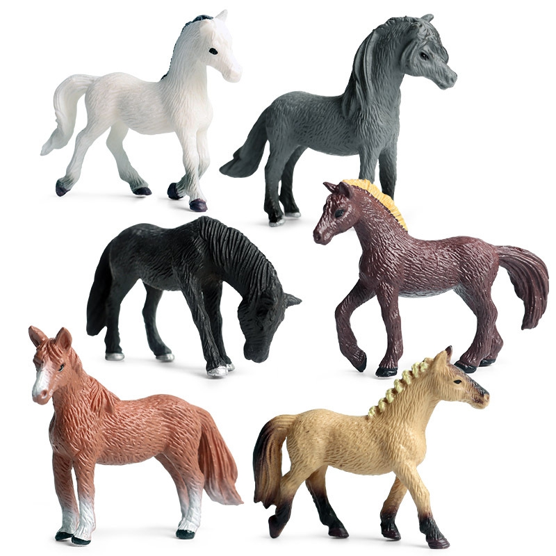 Zestaw figurki konie 16 szt.