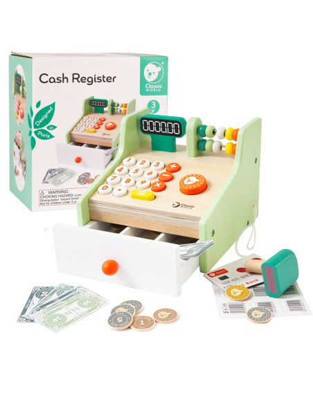 Kasa Sklepowa z Akcesoriami Classic World