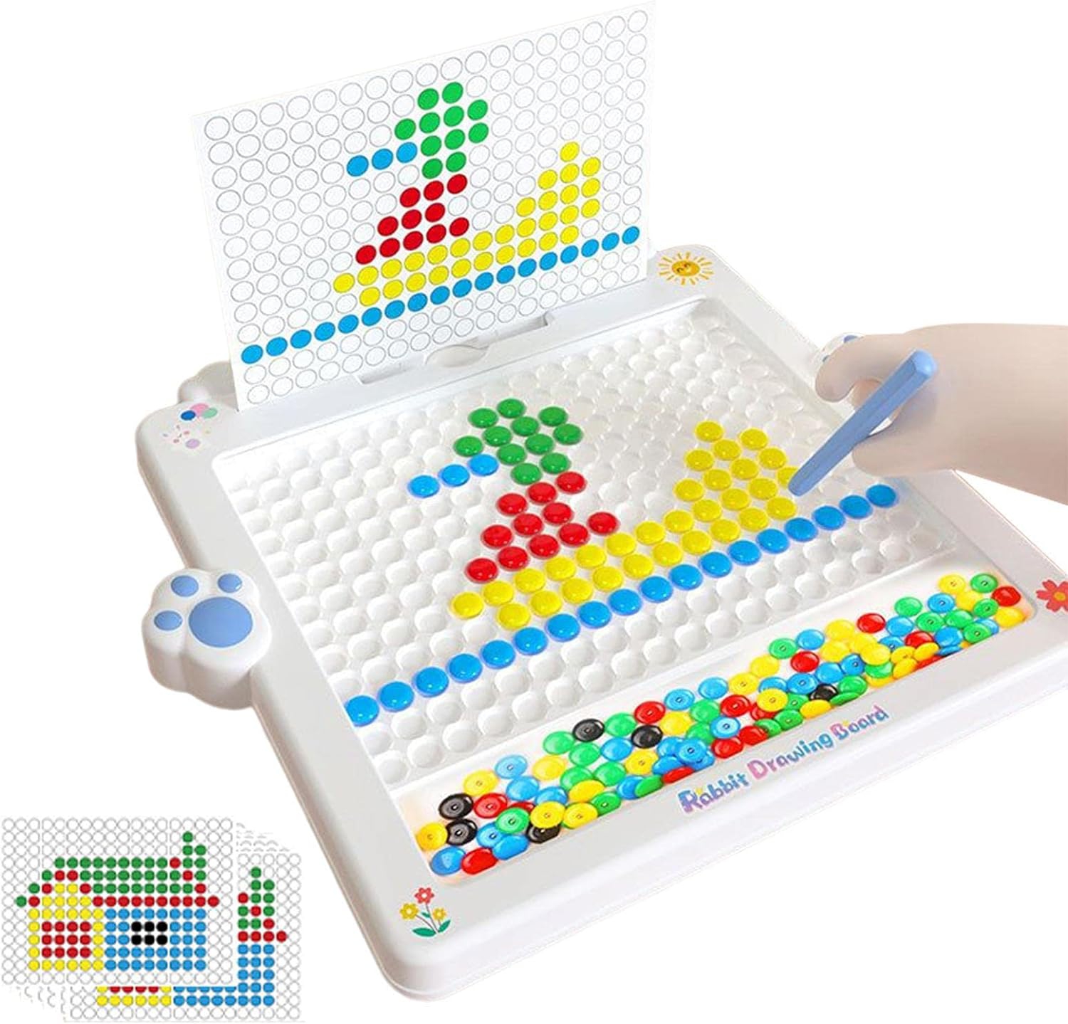 Tablica magnetyczna dla dzieci montessori magpad królik