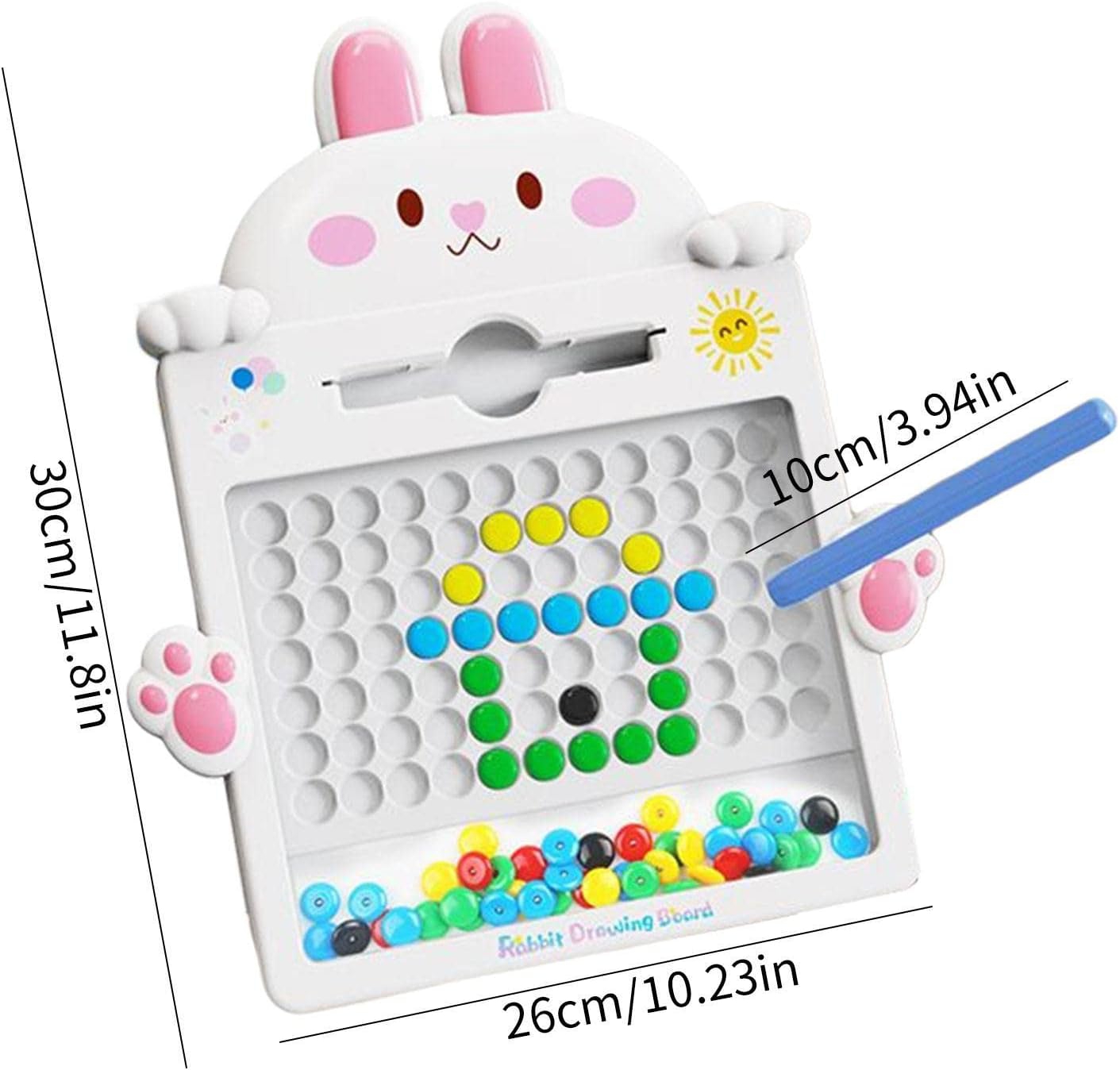 Tablica magnetyczna dla dzieci montessori magpad królik