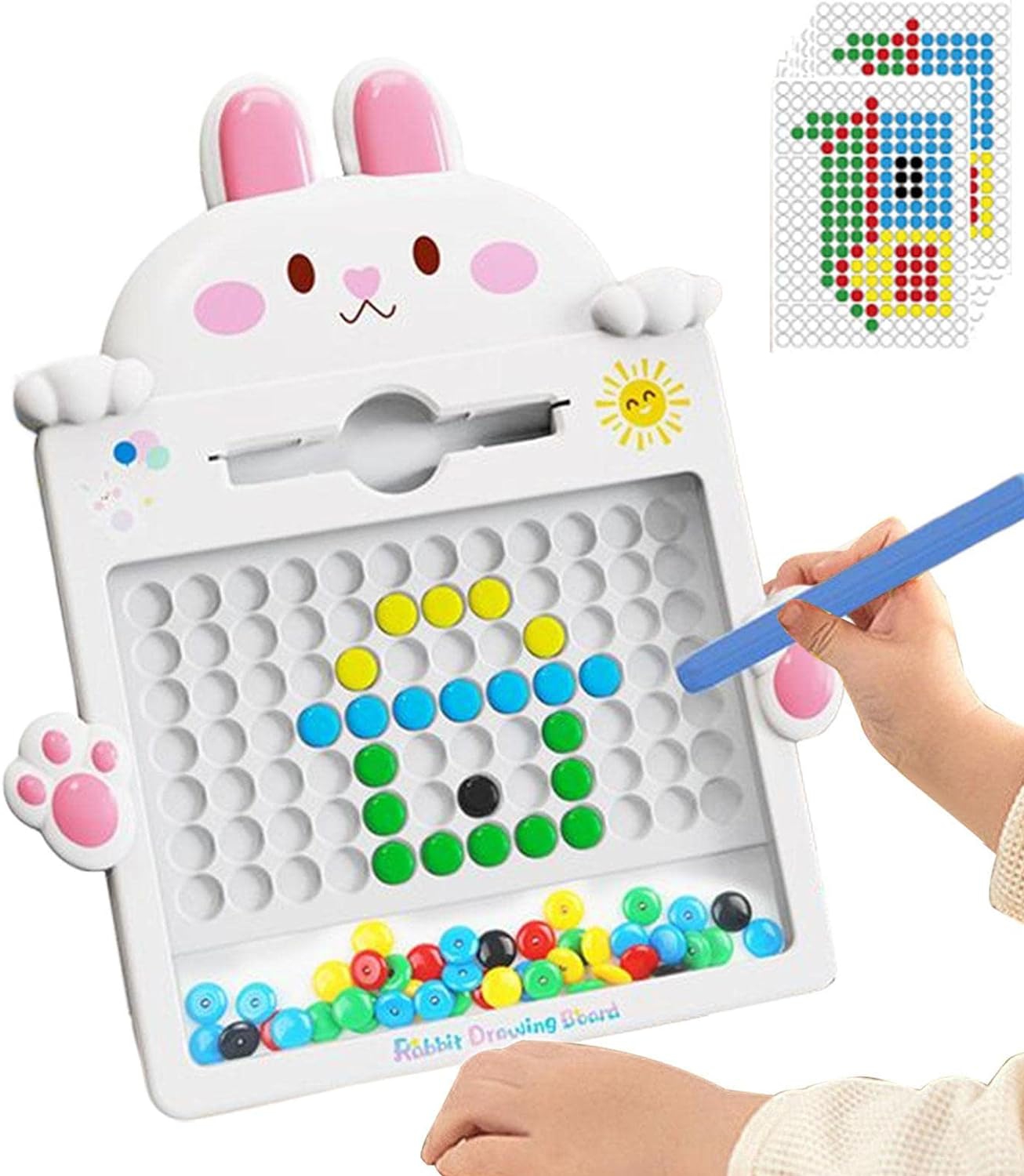 Tablica magnetyczna dla dzieci montessori magpad królik