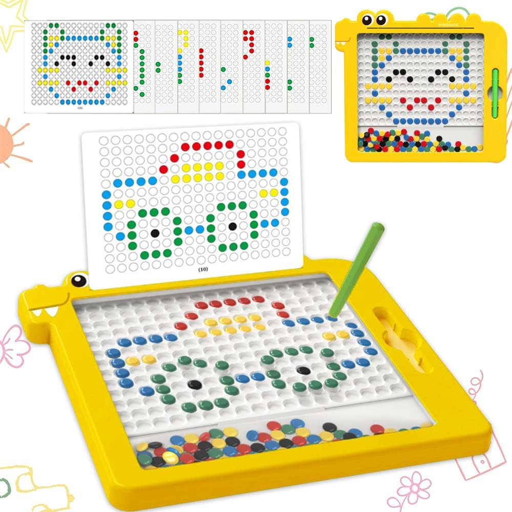 Tablica magnetyczna dla dzieci montessori magpad dinozaur