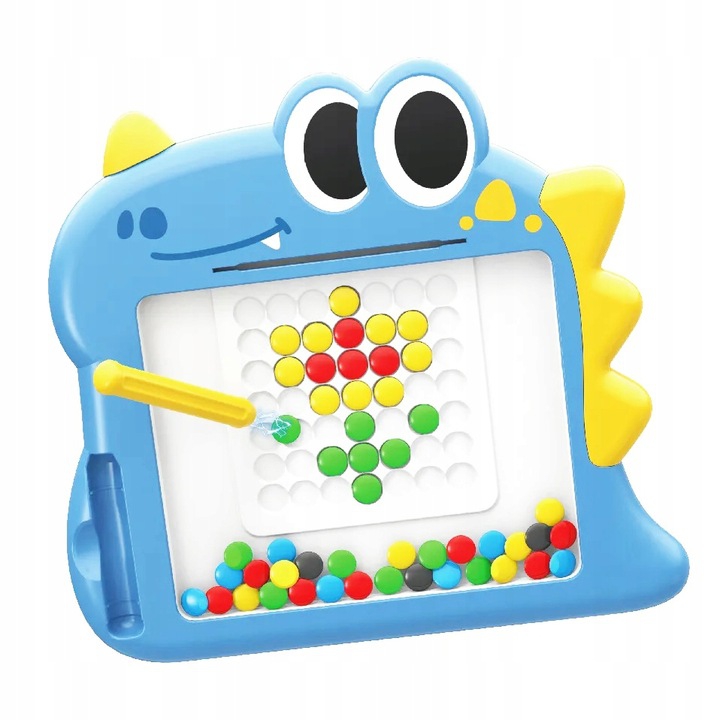 Tablica magnetyczna dla dzieci montessori magpad dinozaur