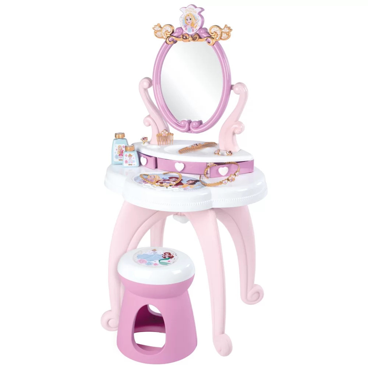 Disney princess toaletka 2w1 + 10 akcesoriów