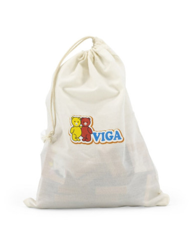 Drewniane Puzzle Magnetyczne Zwierzęta Układanka Viga Toys