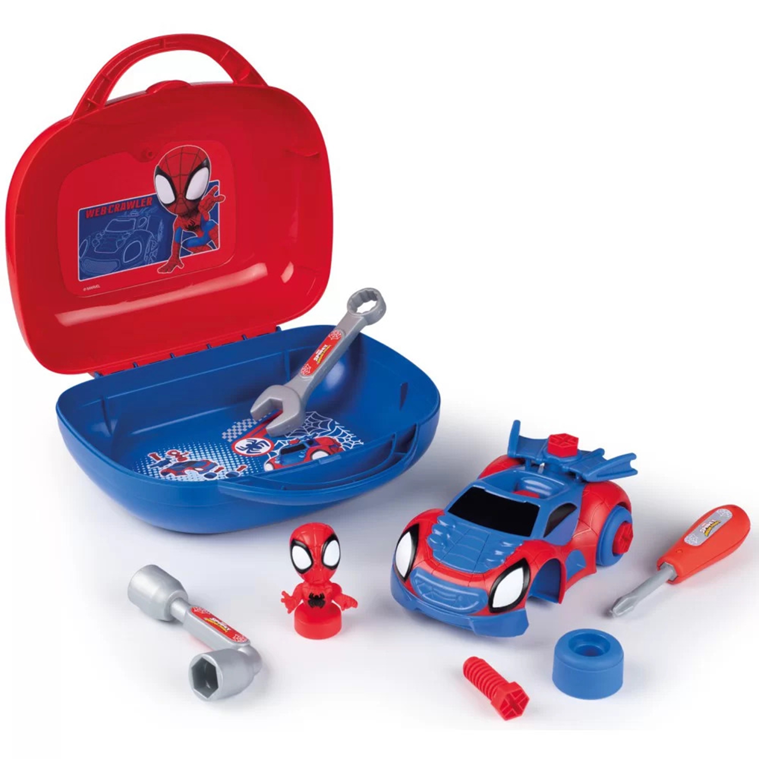 Walizka z narzędziami spidey samochód do skręcania