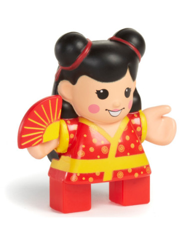 Little Tikes Figurka Gejsza Klocki Wafle