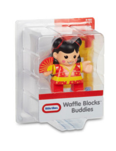 Little Tikes Figurka Gejsza Klocki Wafle 2