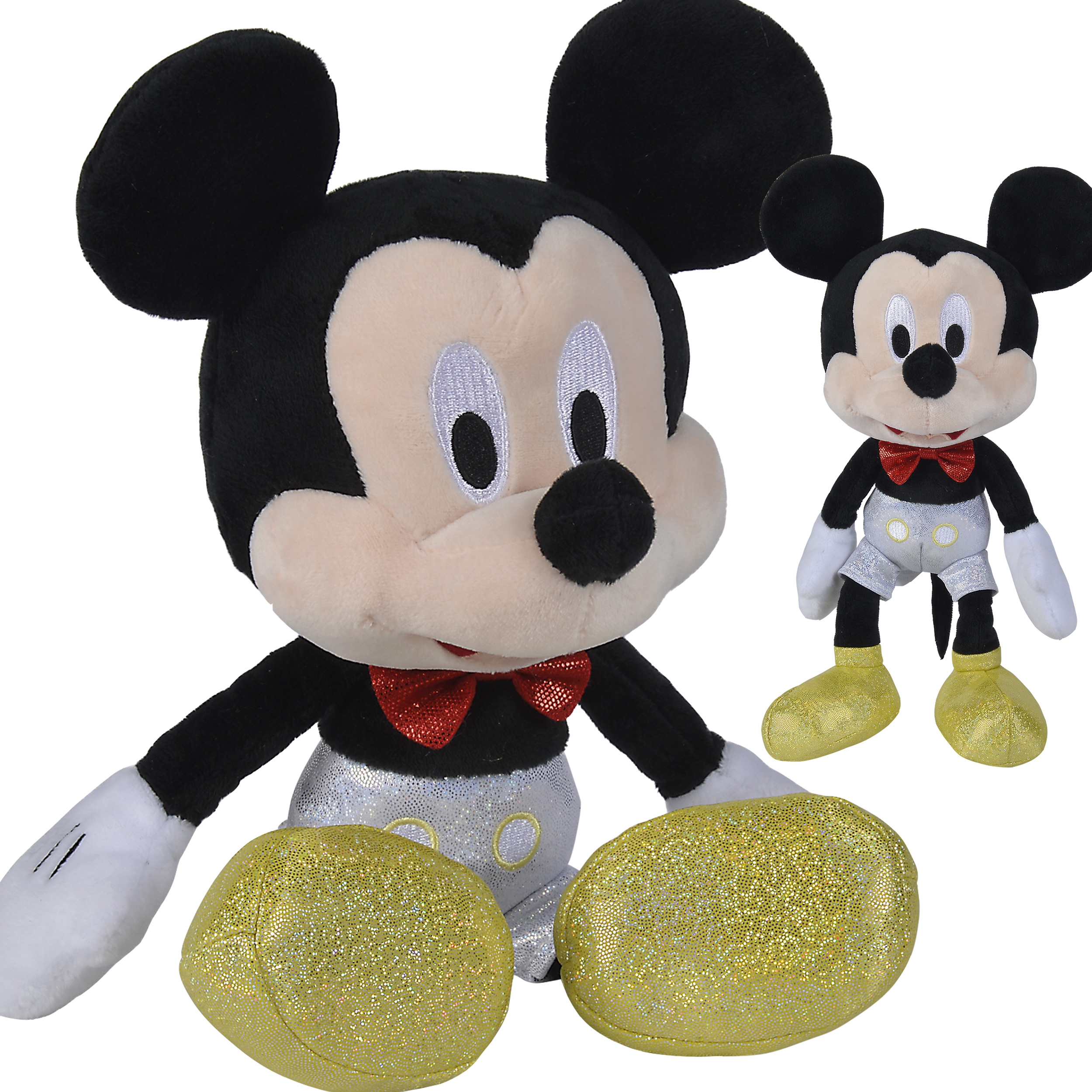 Disney błyszcząca maskotka myszka mickey 25cm przytulanka