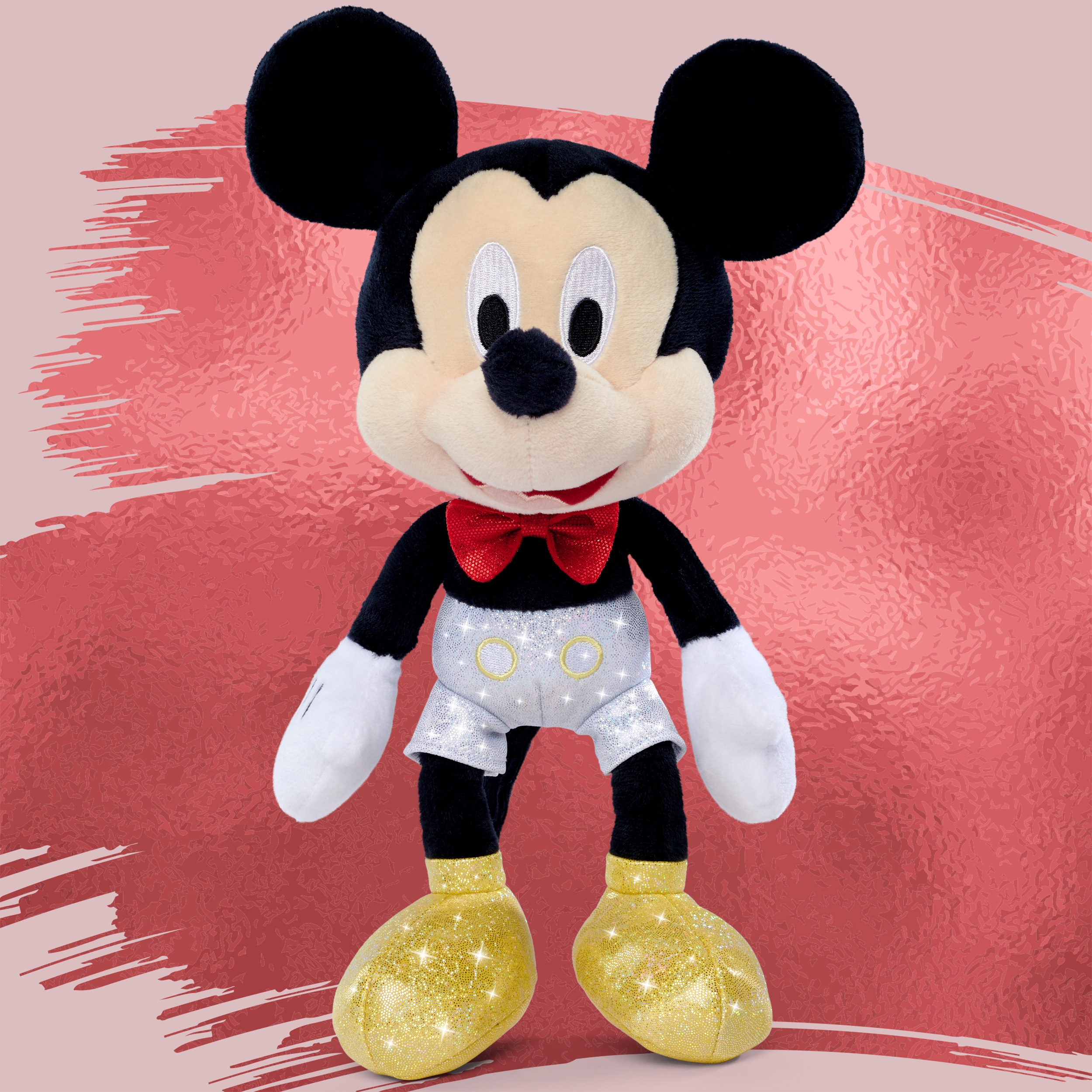Disney błyszcząca maskotka myszka mickey 25cm przytulanka