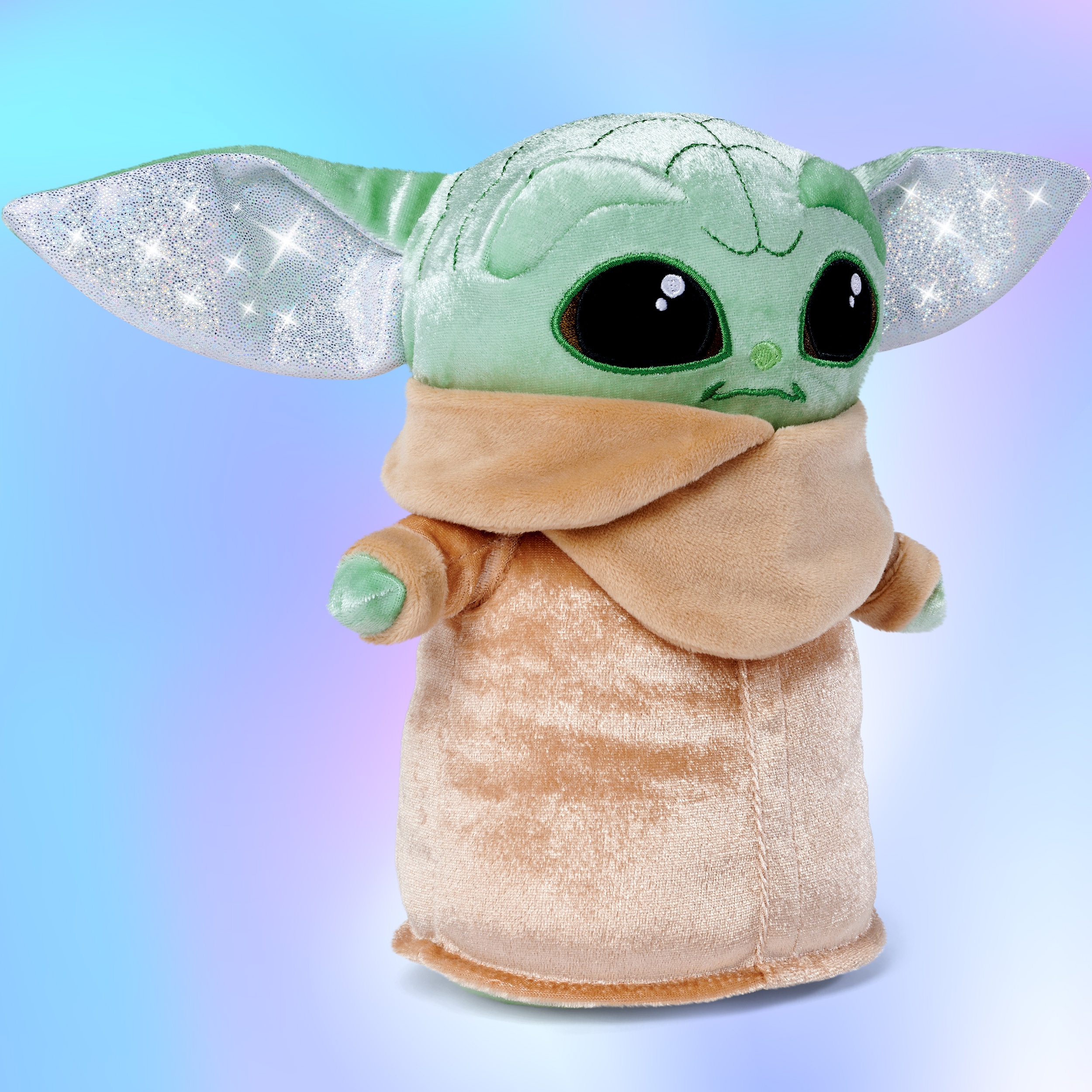 Disney maskotka błyszcząca grogu mandalorian star wars 25cm pluszowa