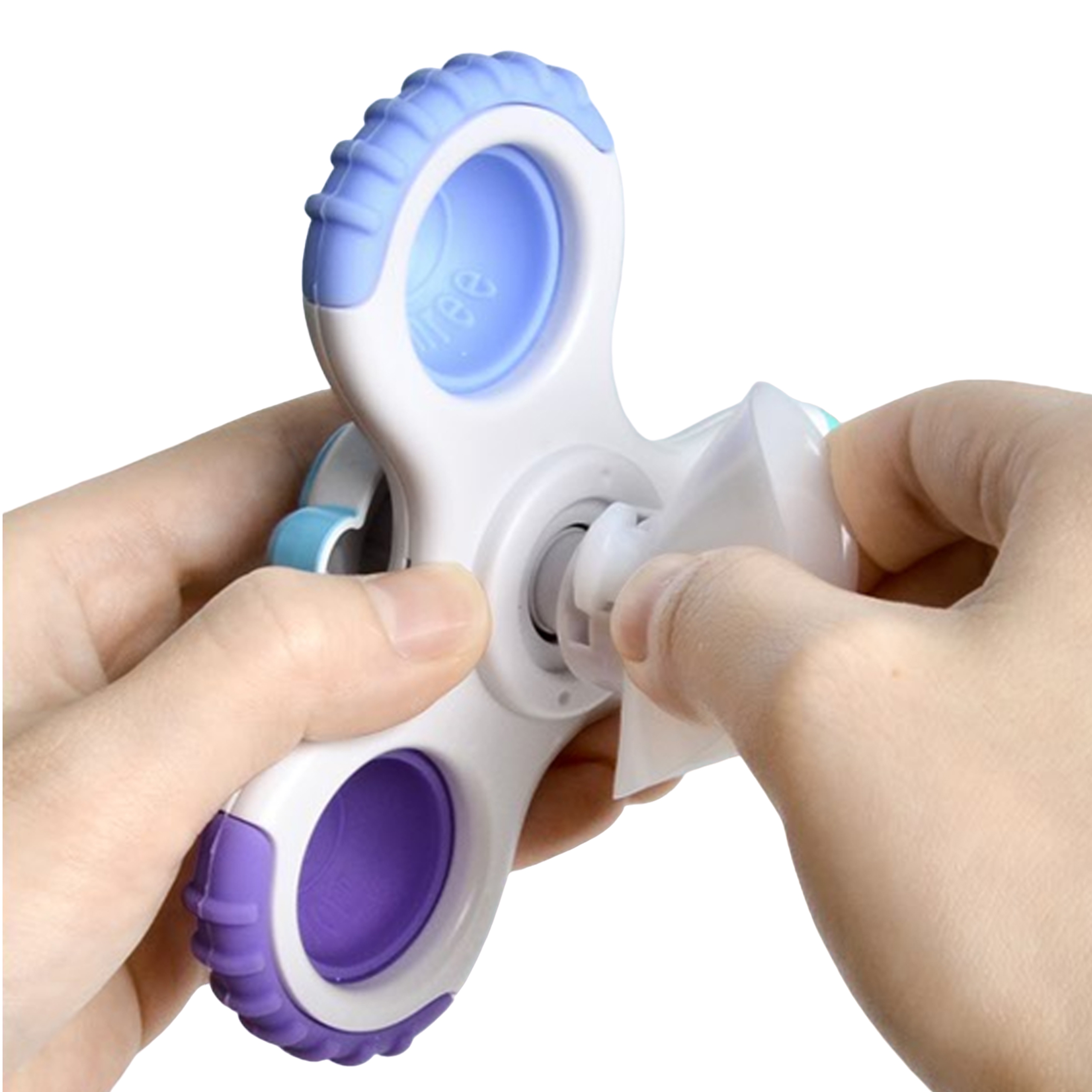 Spinner zabawka sensoryczna rakieta kosmita ufo 3 szt.