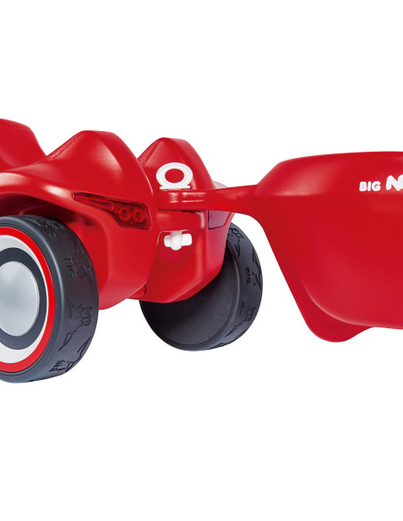 BIG Przyczepka do jeździka New Bobby Car czerwona