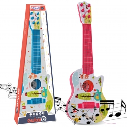 WOOPIE Acoustic Guitar for Kids Pink 55 cm
