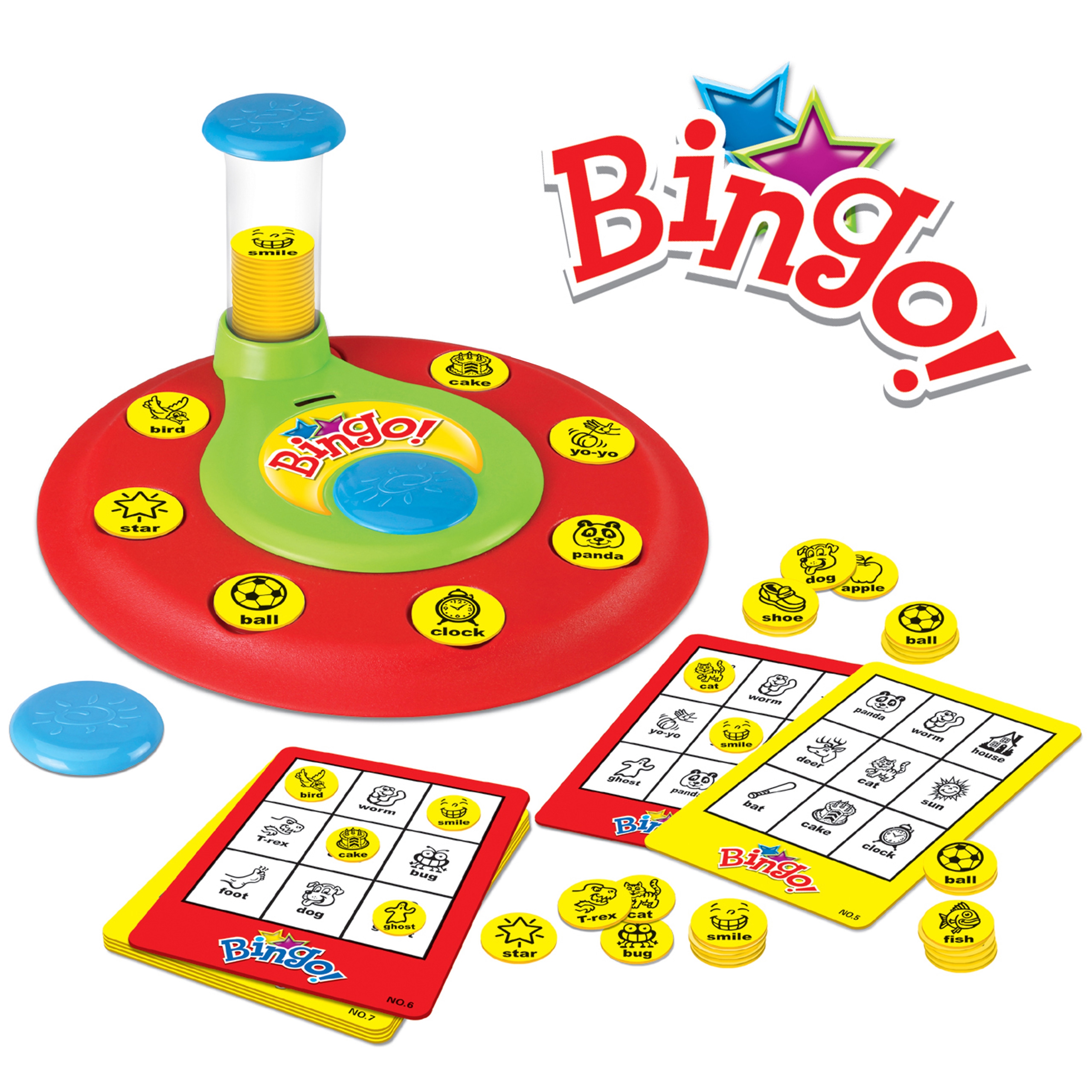 Bingo gra dopasuj żetony planszowa rodzinna