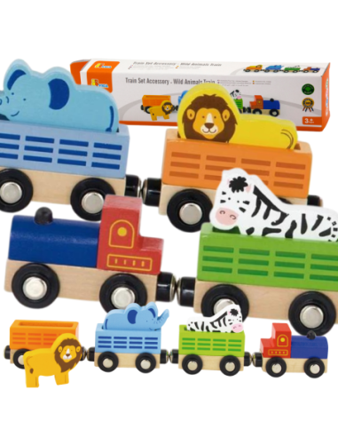 Viga Farma 6 Figurek Drewnianych