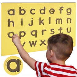 Viga Toys Learning to Write Small Letters Montessori Board Template