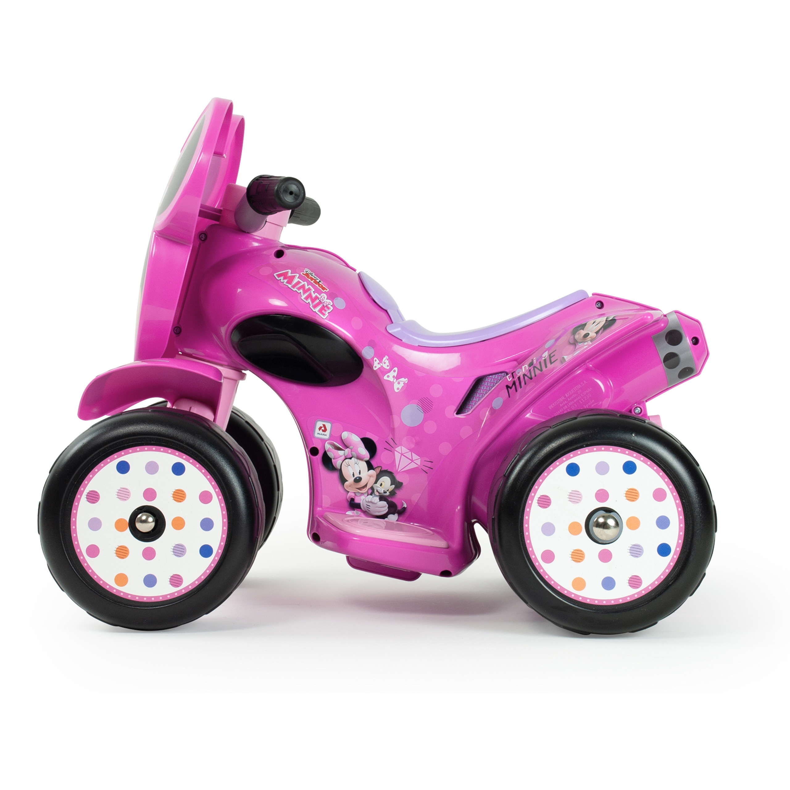 Quad myszka minnie 6v różowy do 25kg