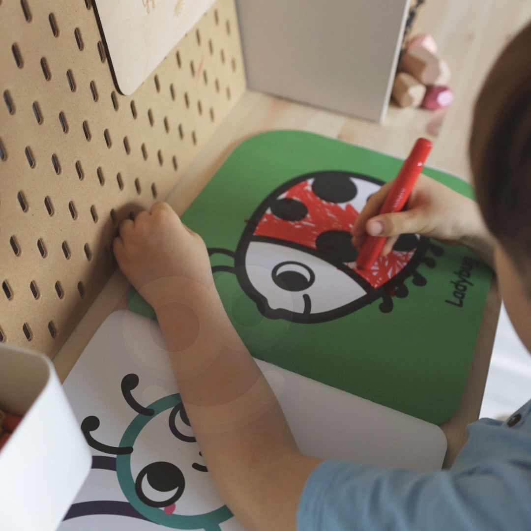 Edukacyjne pudełko montessori układanka liczydło tablica pogody 6w1 od 3 lat