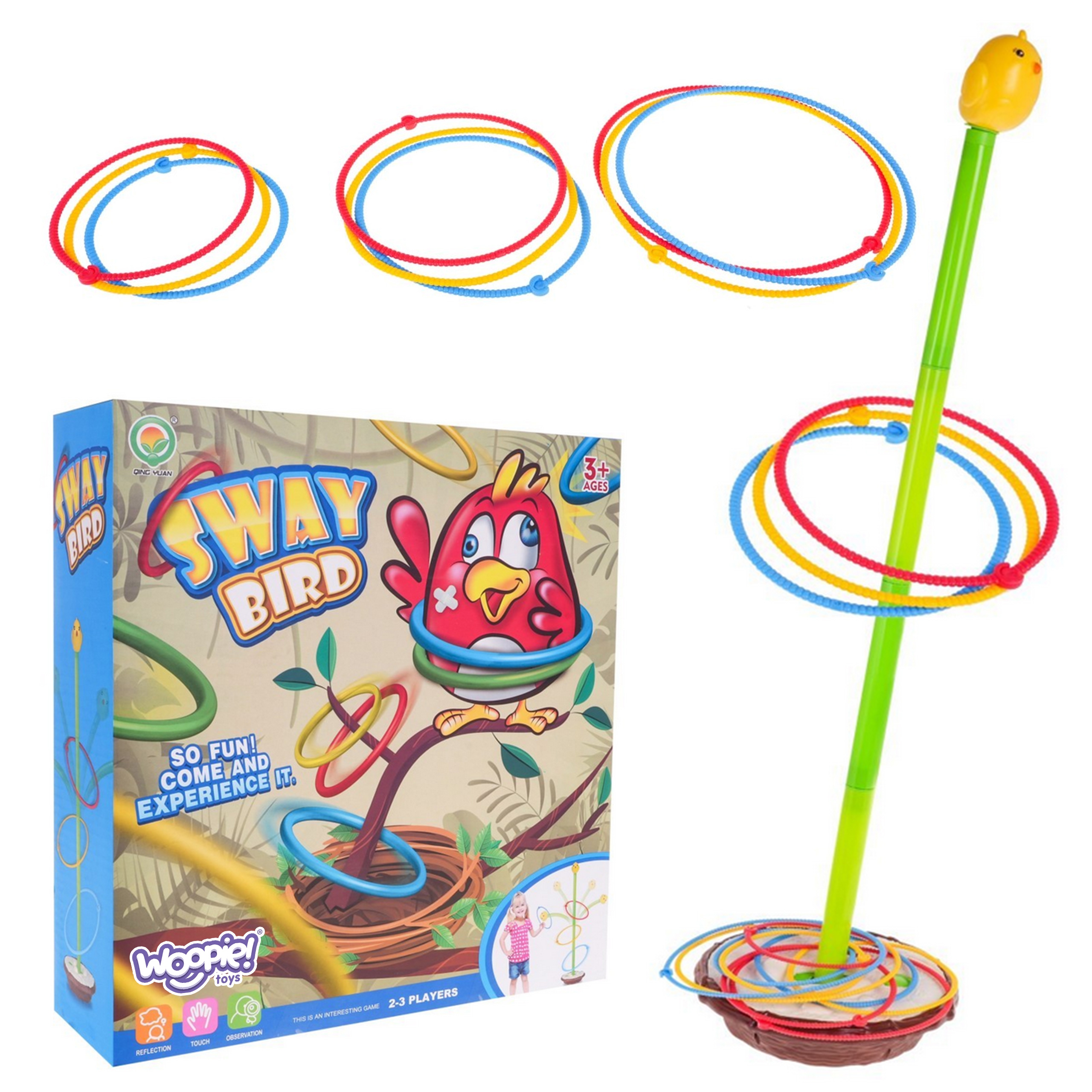 Gra zręcznościowa serso tańczący ptaszek xxl do 90 cm